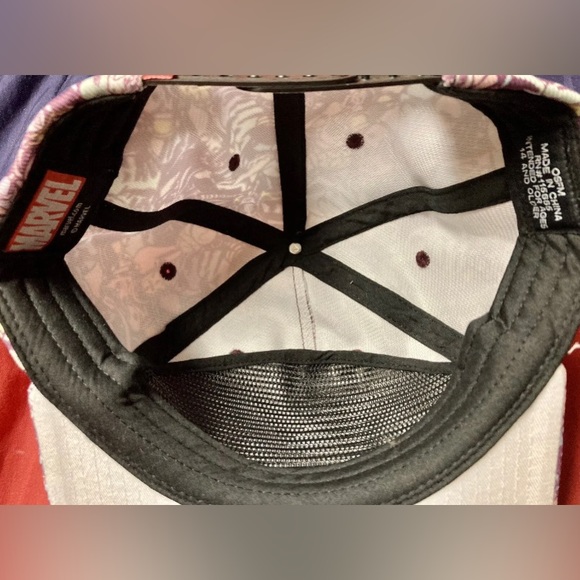 Marvel Hat Superhero Snapback Baseball Cap Multicolor RN 115665 OSFM Hulk Thor - Picture 3 of 5